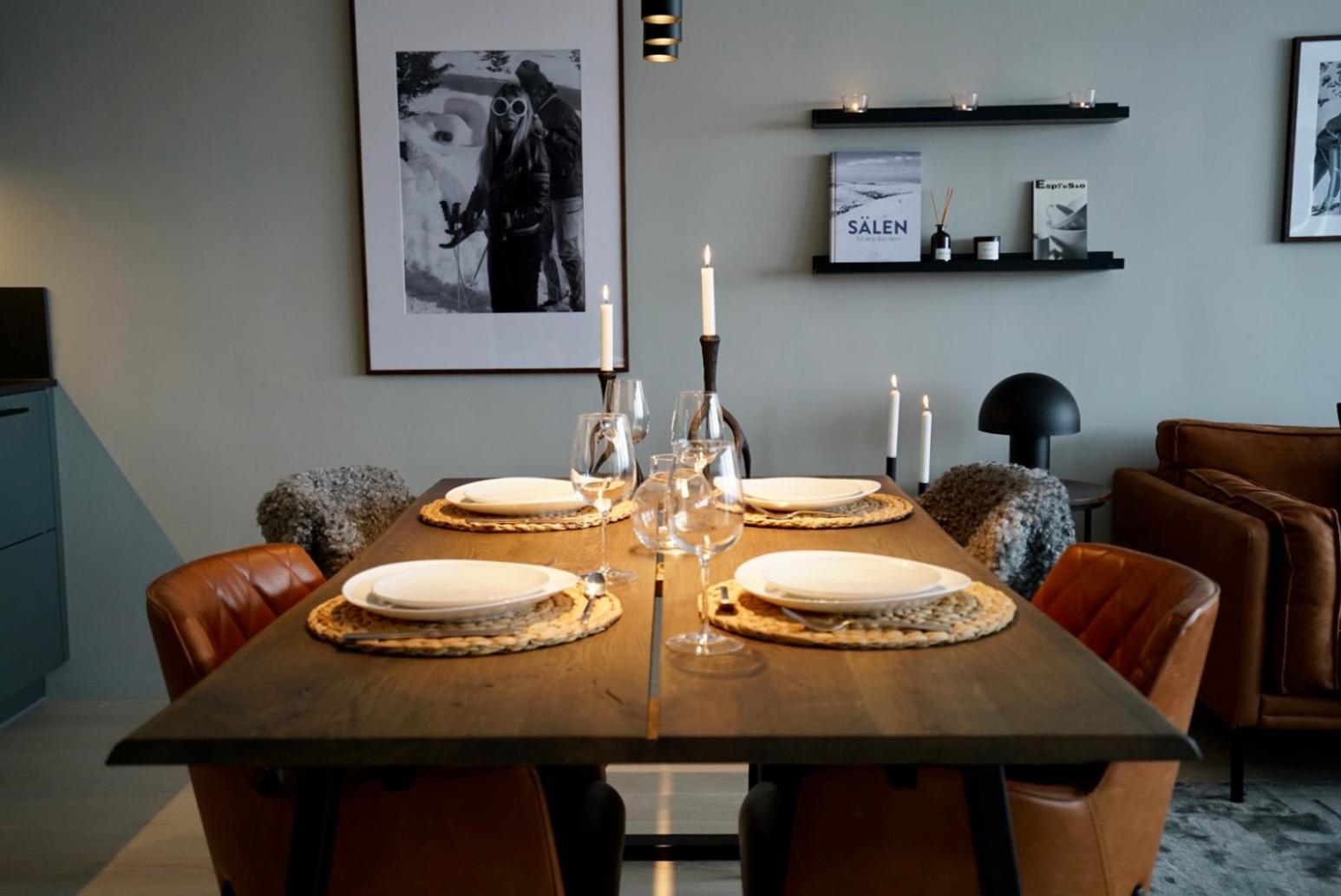 Ferienwohnung Mysig Laegenhet Mitt Pa Saelfjaellstorget Sälen Exterior foto
